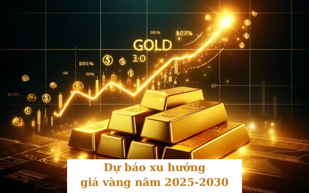 Dự báo xu hướng giá vàng năm 2025 - 2030