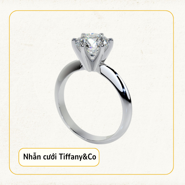 Tiffany & Co trở thành 1 trong các hãng nhẫn cưới nổi tiếng trên thế giới