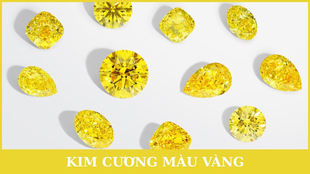Kim cương màu vàng (yellow diamond)