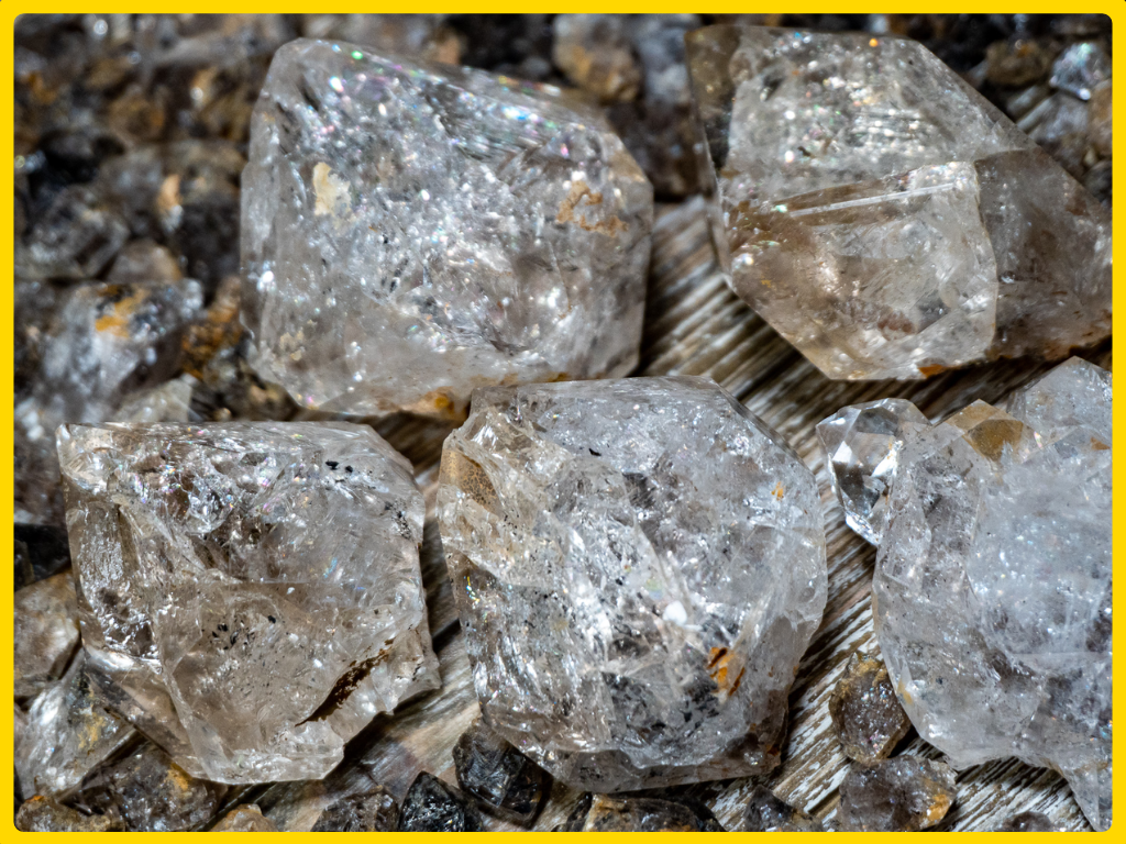 Đá Herkimer được phát hiện lần đầu ở Herkimer, New York