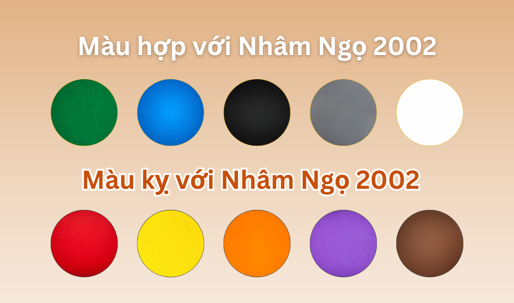 Nhiều người quan tâm 2002 mệnh gì và màu sắc nào phù hợp 