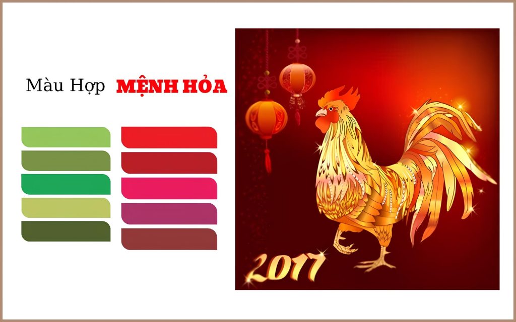 2017 mệnh gì hợp màu nào, kỵ màu nào?