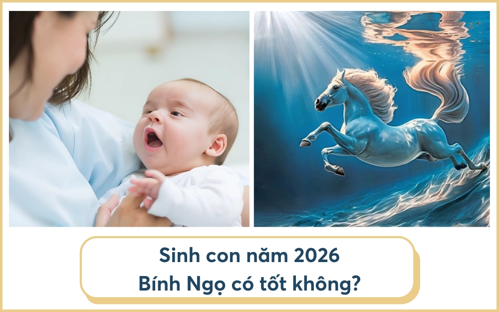 Năm 2026 là năm con gì mệnh gì, sinh con có tốt không?