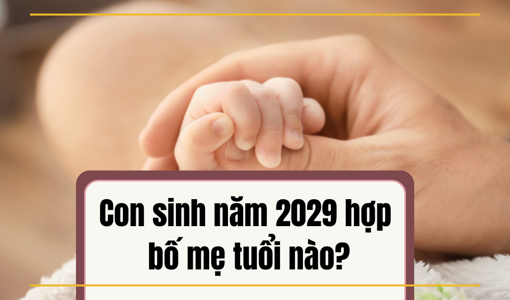 Sinh con năm 2029 mệnh gì, hợp với bố mẹ tuổi nào?