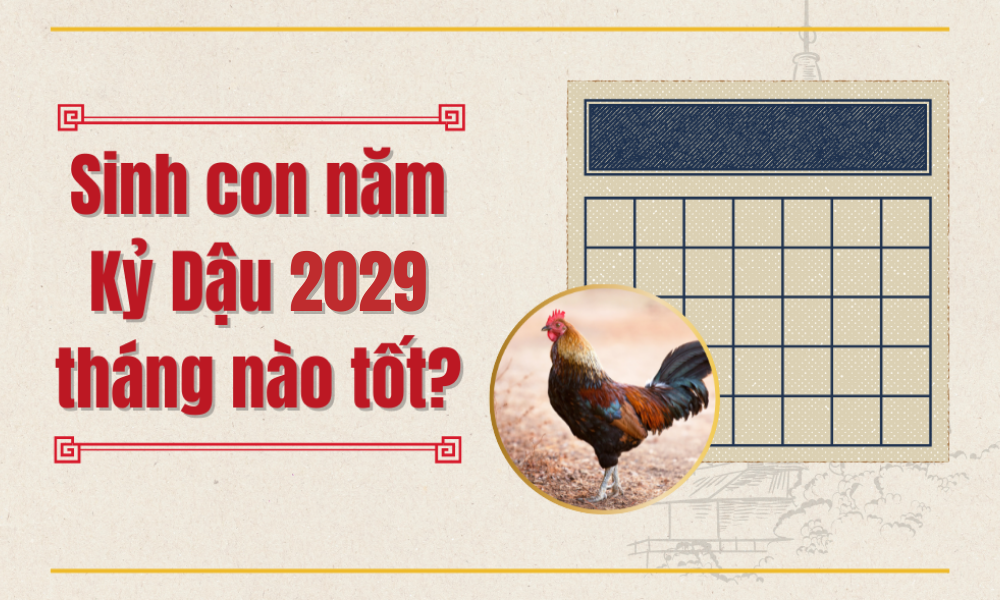 Sinh con năm 2029 mệnh gì? Tuổi gì? Hợp với bố mẹ tuổi nào? 6 Ngoài biết 2029 mệnh gì hợp bố mẹ tuổi nào thì tháng sinh cũng rất quan trọng