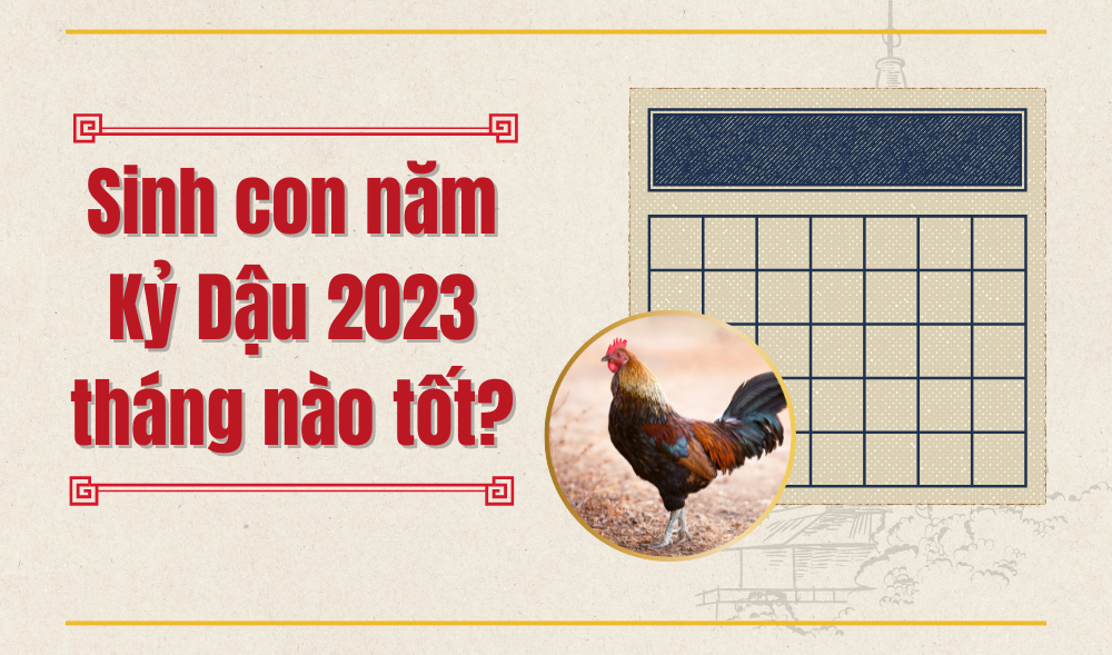 Sinh con năm Kỷ Dậu 2029 tháng nào tốt?
