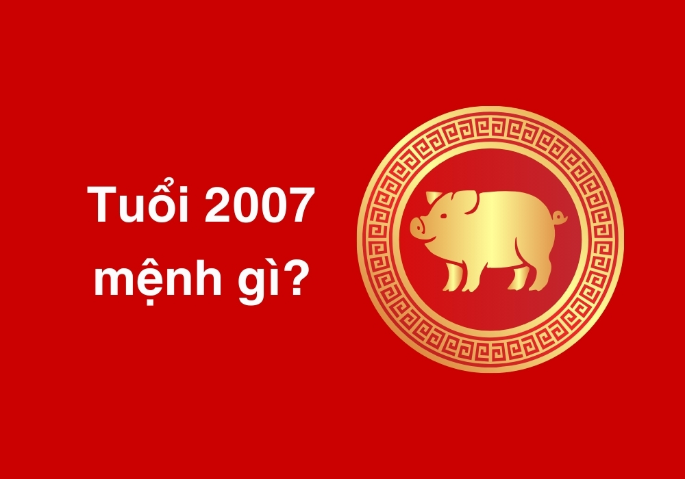 Nam, Nữ Đinh Hợi 2007 mệnh gì, hợp màu gì? Hợp tuổi nào? 2 Tuổi 2007 mệnh gì?