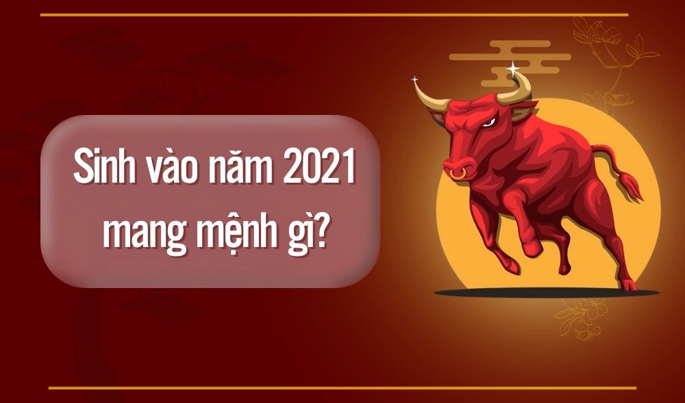 Vậy sinh 2021 mệnh gì?