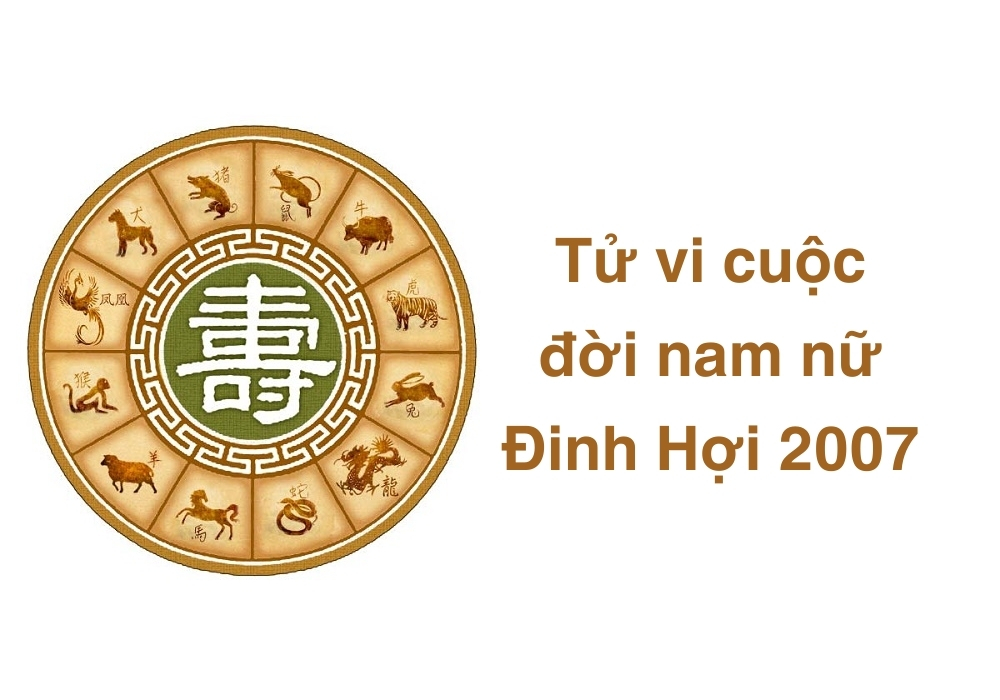 Nam, Nữ Đinh Hợi 2007 mệnh gì, hợp màu gì? Hợp tuổi nào? 10 Luận giải tử vi vận mệnh cuộc đời của người sinh năm 2007