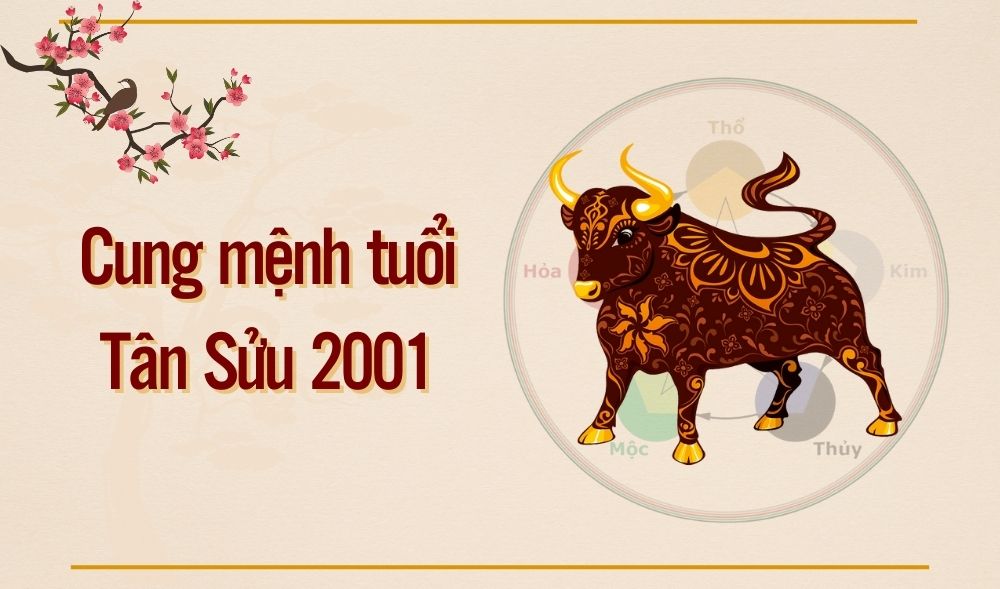 Tuổi Sửu 2021 mệnh gì mang cung mệnh gì?