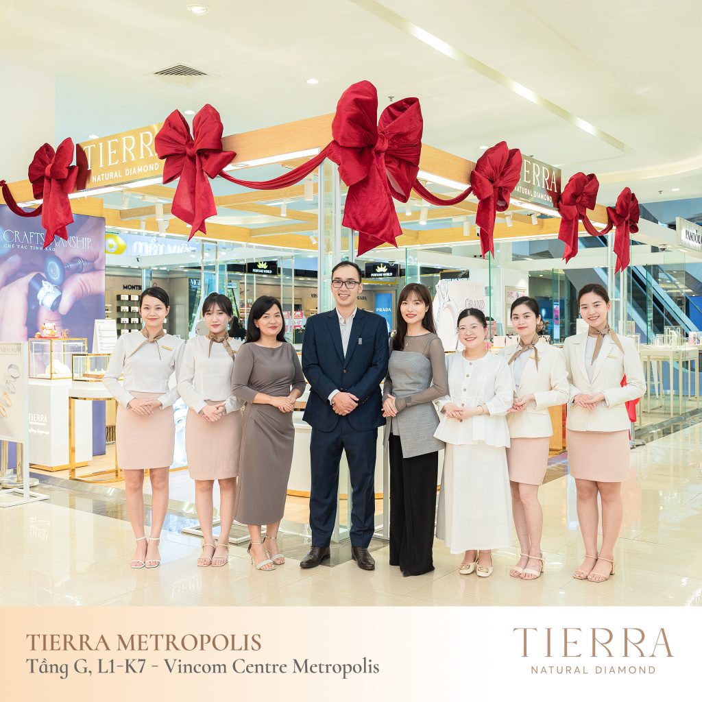 TIERRA CHÍNH THỨC KHAI TRƯƠNG KHÔNG GIAN MỚI TẠI VINCOM METROPOLIS LIỄU GIAI