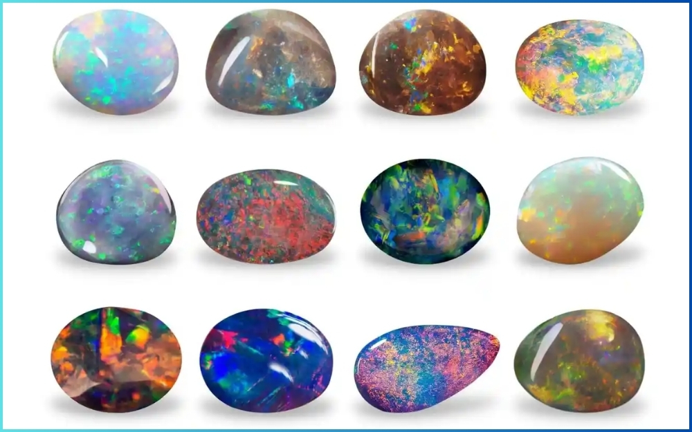 Các loại đá Opal phổ biến