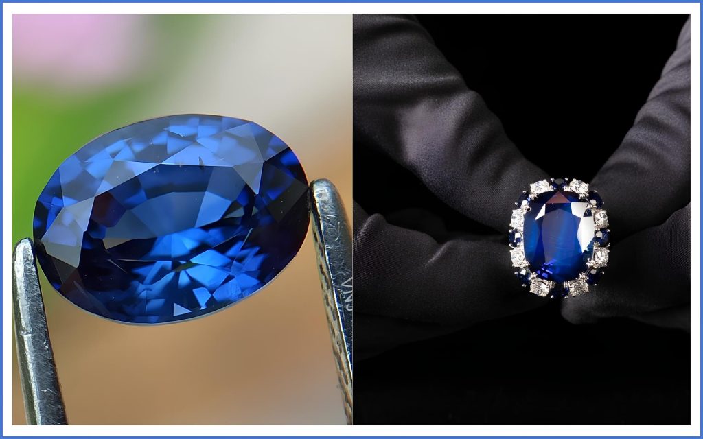 Cách làm sạch và bảo quản đá Sapphire sáng đẹp bền lâu
