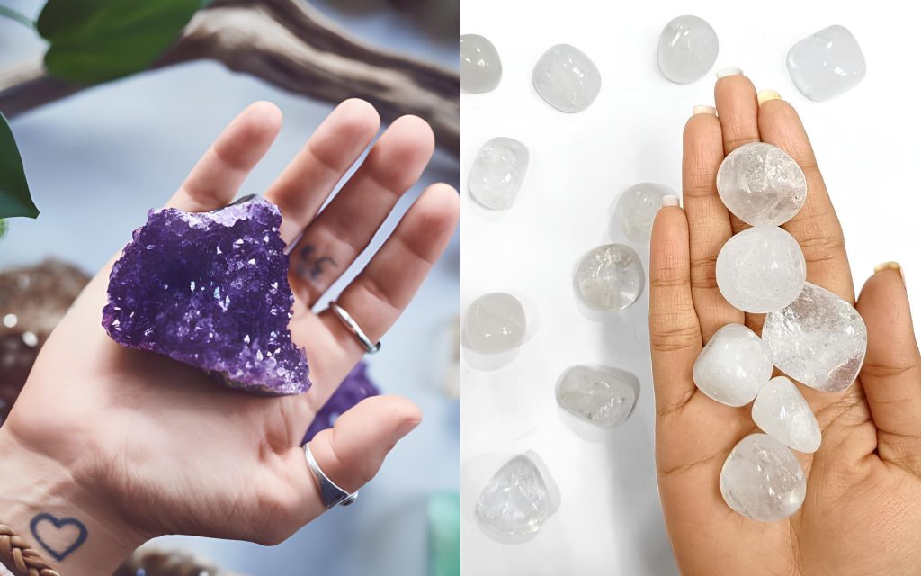 Cách phân biệt đá quý và thủy tinh bằng cách kiểm tra độ mát