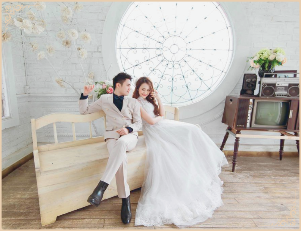 Cách tạo dáng chụp ảnh cưới thời trang trendy
