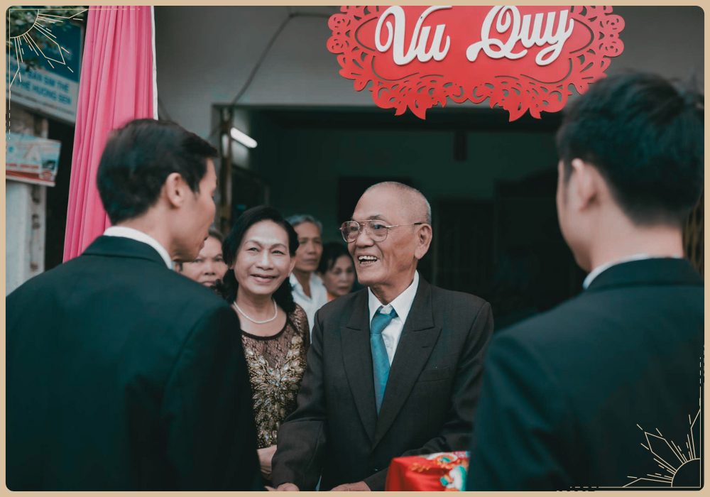 Chủ hôn là người đại diện hai họ