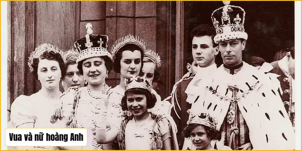 Vua và nữ hoàng Anh đội vương miệng Koh-I-Noor