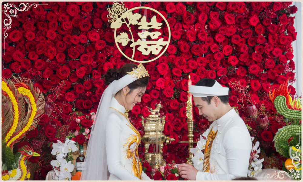 Lễ dẫn cưới thể hiện sự kính trọng của nhà trai với nhà gái