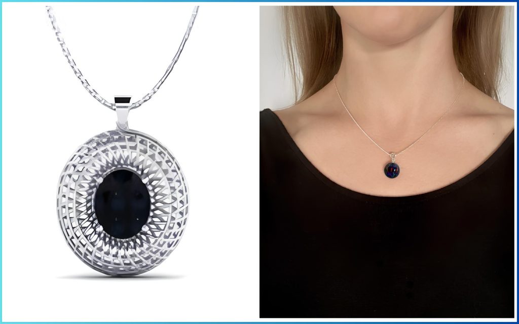 Dây chuyền Opal đen: Sang trọng với ý nghĩa phong thủy sâu sắc