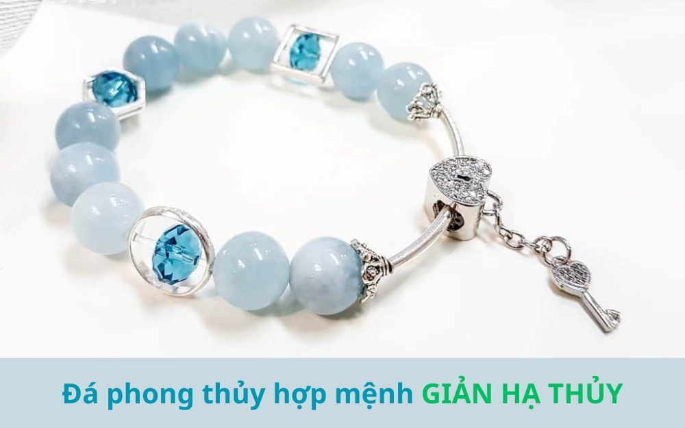 Đá phong thủy hợp với mệnh Giản Hạ Thủy
