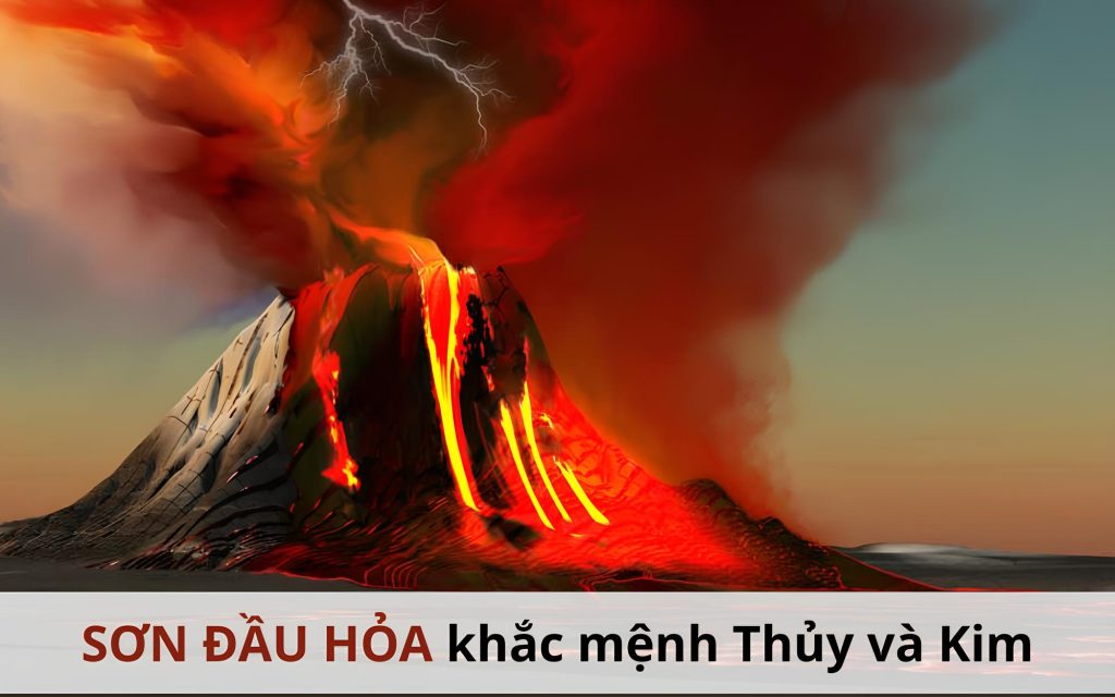 Mệnh Sơn Đầu Hỏa khắc với mệnh gì?