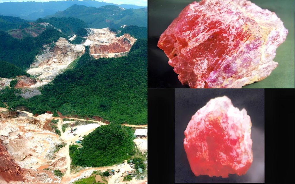 Viên ruby lớn nhất Việt Nam nặng đến 2.160 kg được tìm thấy tại mỏ đá quý Tân Hương