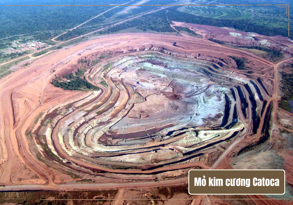 Mỏ Catoca là mỏ kim cương lớn nhất tại Angola 