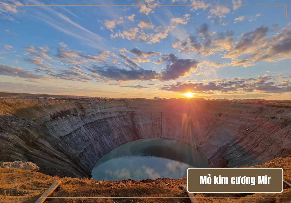 Mir là mỏ kim cương nổi tiếng nhất nước Nga