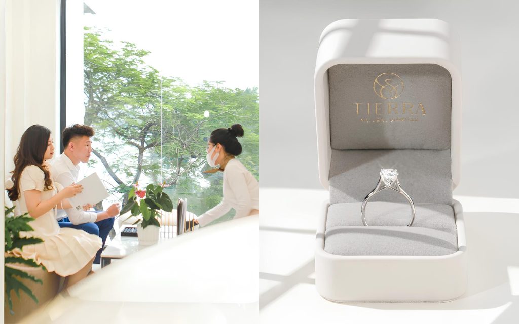 Địa chỉ mua kim cương tự nhiên uy tín, 100% kim cương GIA nhập khẩu