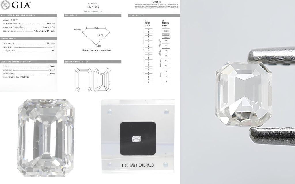 Tiêu chuẩn đánh giá chất lượng kim cương Emerald 