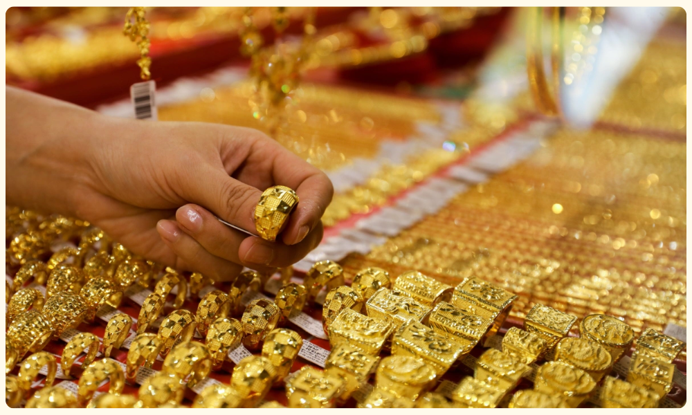 Vàng 15k còn gọi là vàng 625 hay AU 15