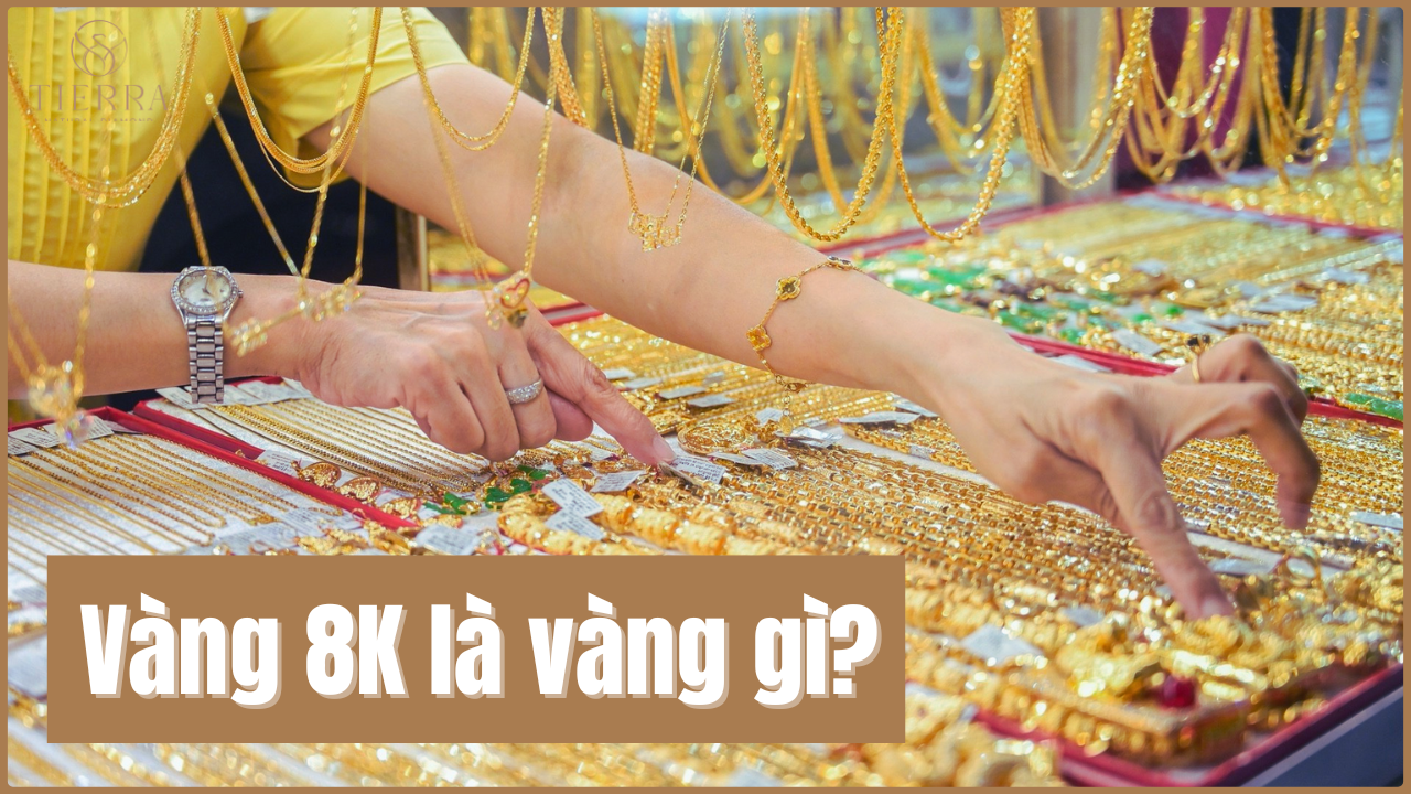 Vàng 8K là một loại vàng non