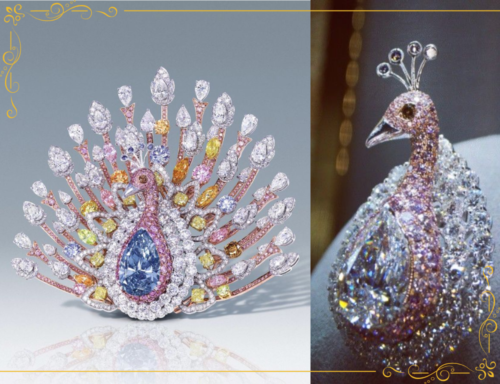 Vòng cổ kim cương The Peacock Diamond Necklace by Graff