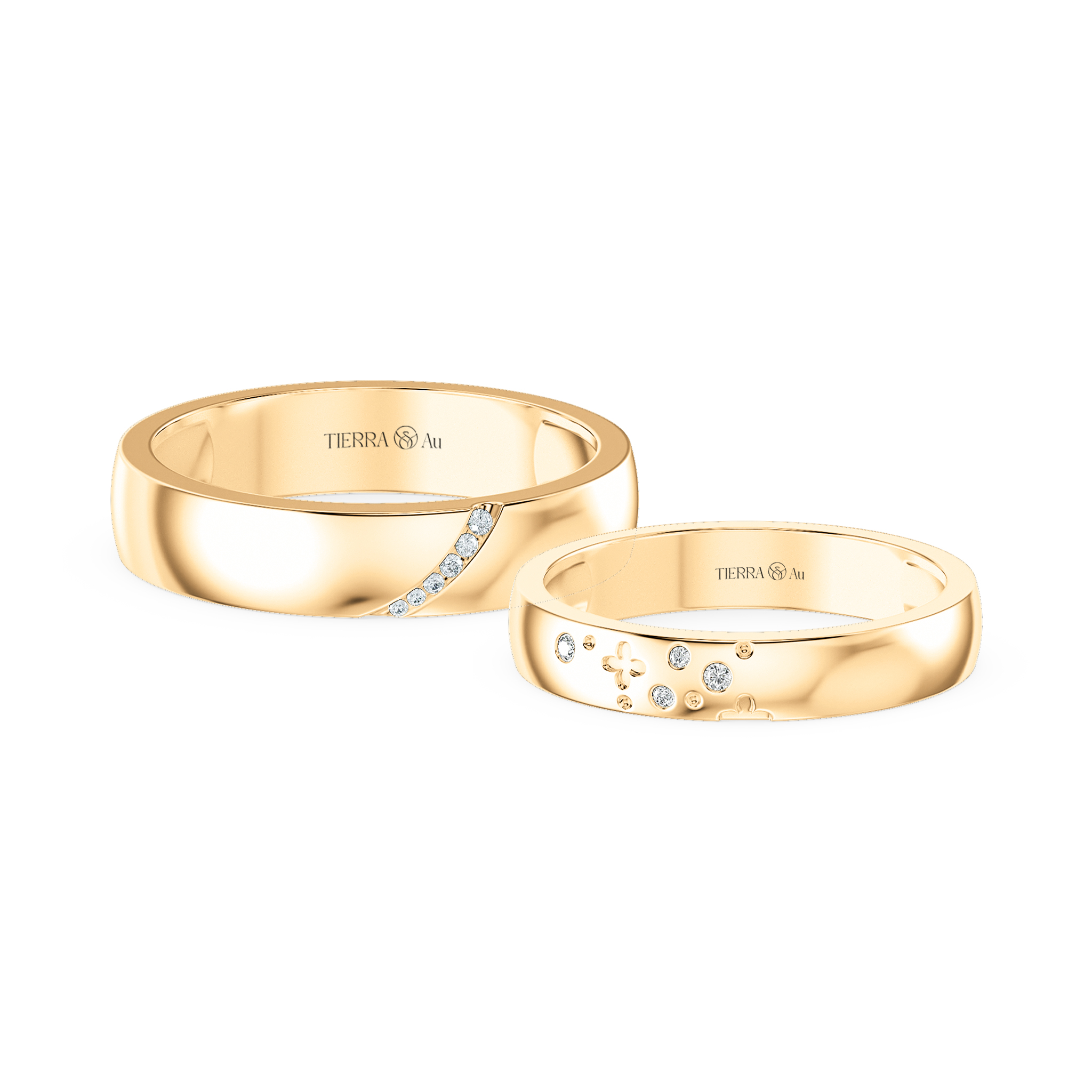 Nhẫn cưới Petal of Joy UNC2080