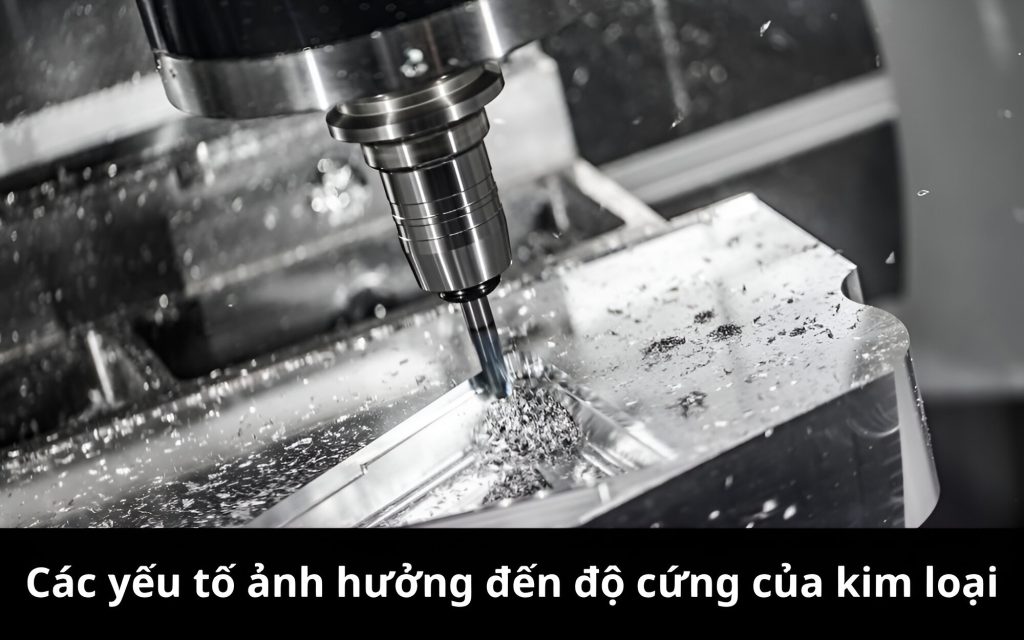 Các yếu tố ảnh hưởng đến độ cứng của kim loại