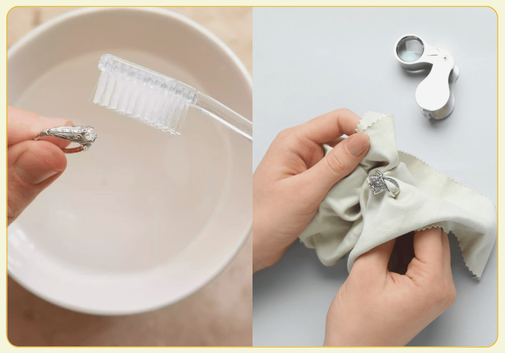 Cần vệ sinh vàng thường xuyên để giữ độ bóng