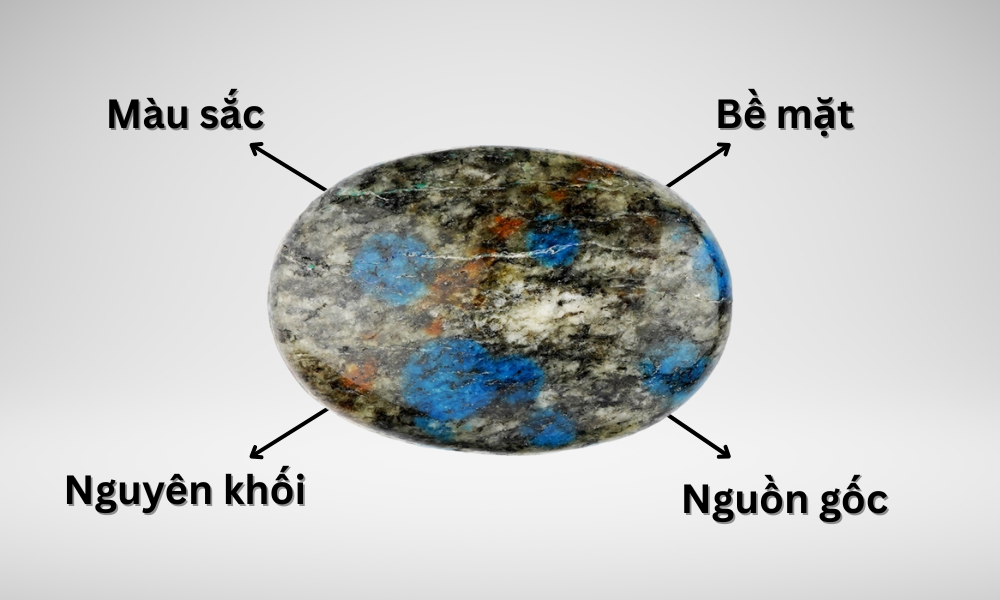Một viên đá Azurite đẹp phải đạt 4 tiêu chuẩn