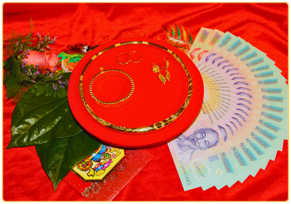 Mâm lễ đen đầy đủ