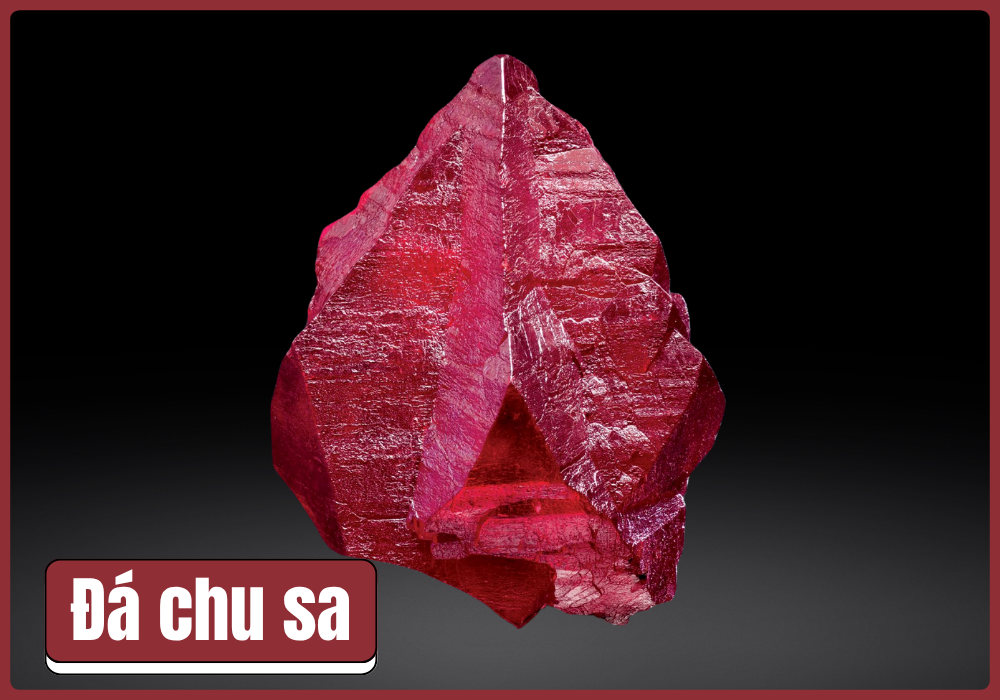 Đá Chu Sa còn gọi là đá Thần Sa
