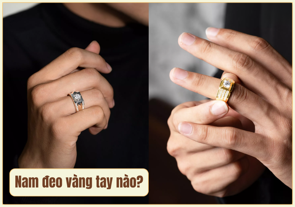 Nam đeo vàng tay nào
