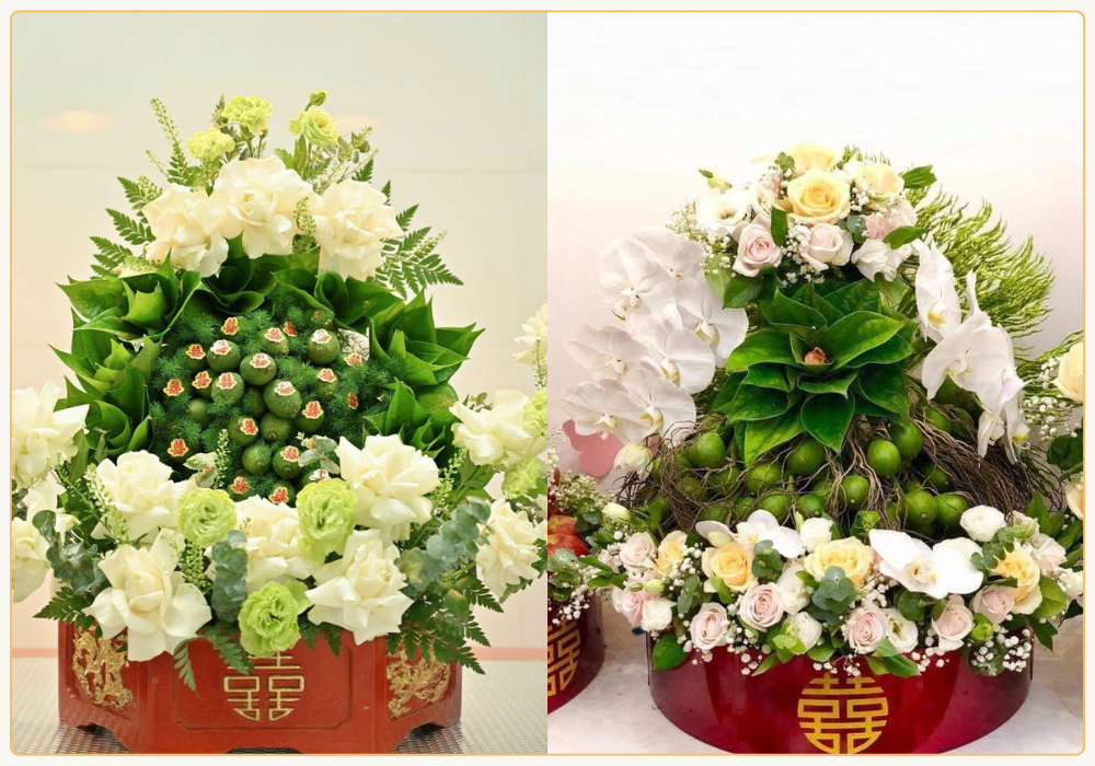 Giá mâm trầu cau đám cưới là bao nhiêu