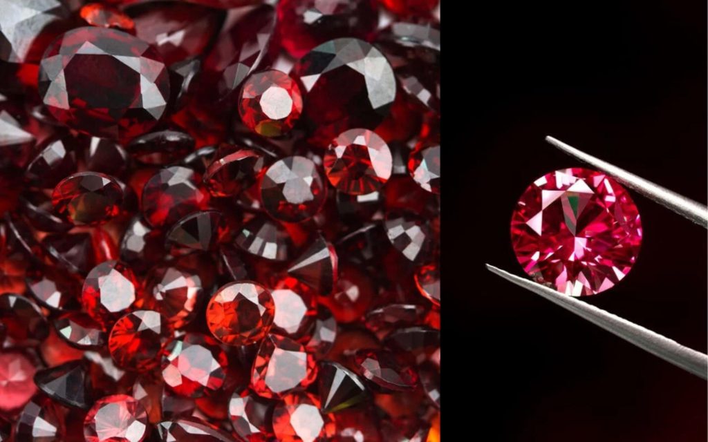 Khu vực khai thác đá Garnet tự nhiên