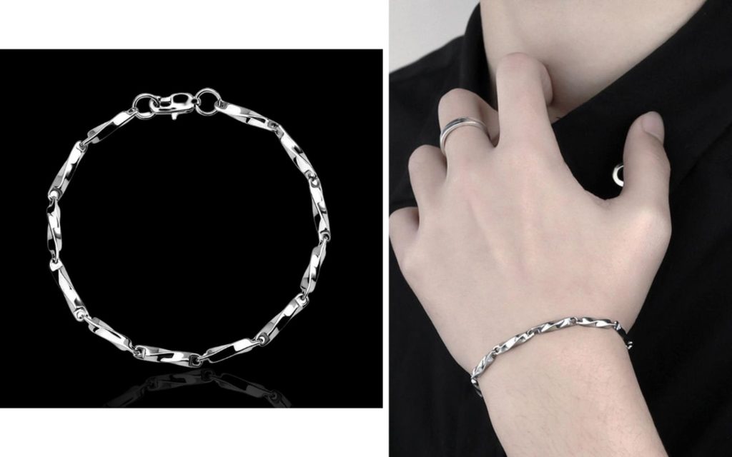 Lắc tay Titan nam hiện đại, cá tính