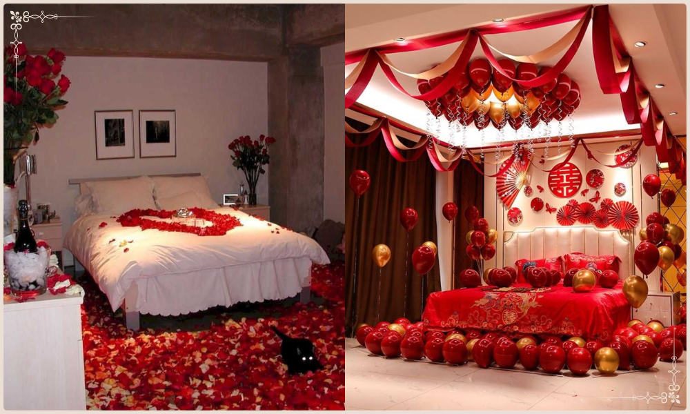 Mẹ chồng dẫn cô dâu vào phòng tân hôn
