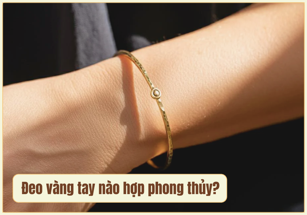 Đeo vàng tay nào để thu hút tình duyên