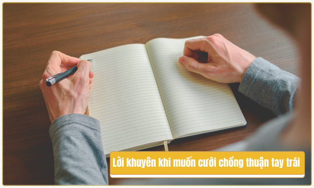 Hãy xem cưới chồng thuận tay trai là việc thường