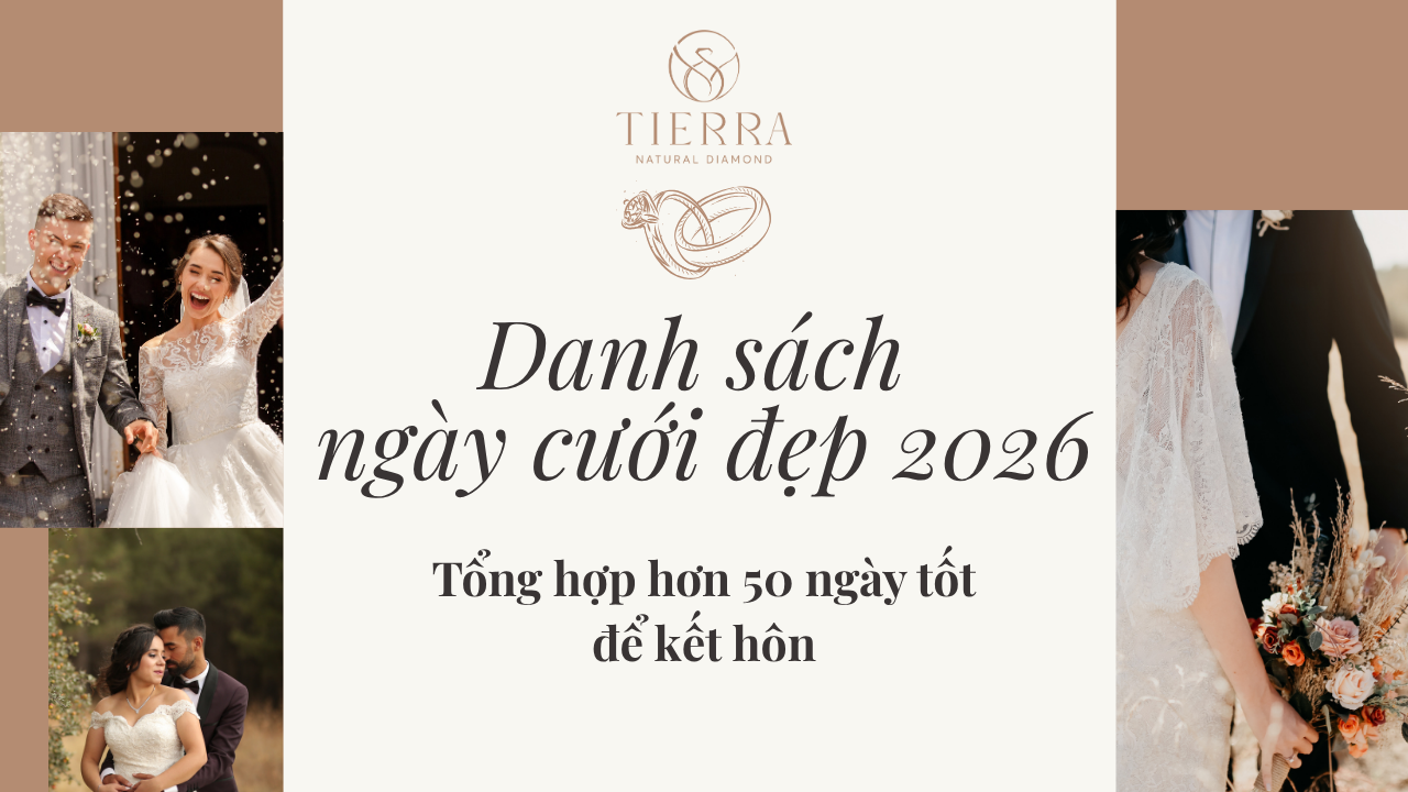 Ngày cưới đẹp 2026