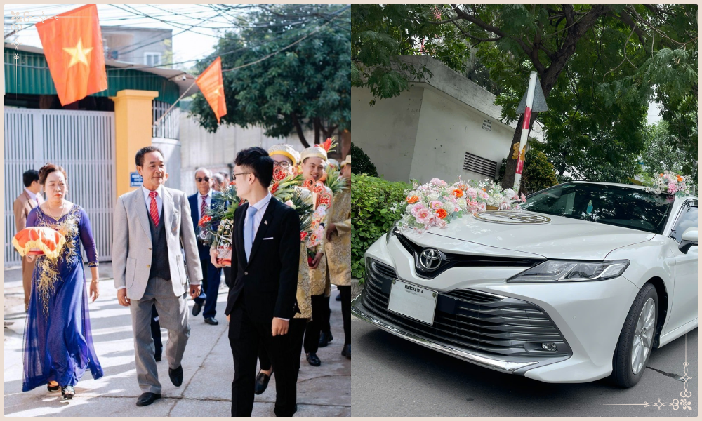 Nhà trai xin phép làm lễ nhập gia
