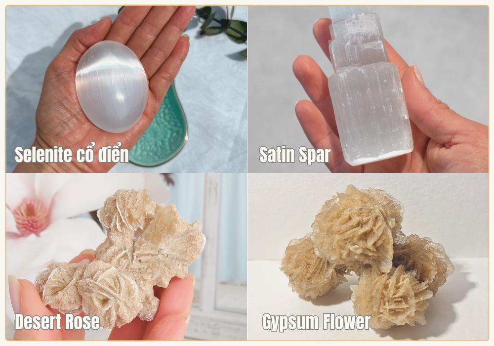 Có 4 loại Selenite