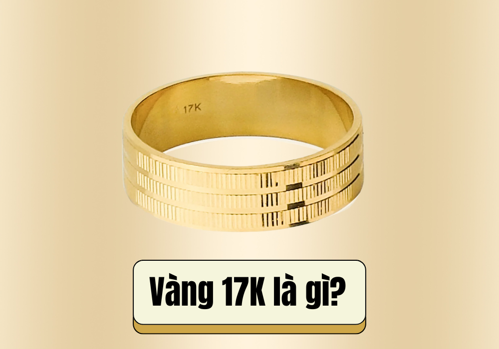 Vàng 17K còn gọi là vàng 710